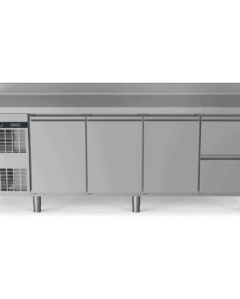 Zanussi Kølebord 590l Med Bagkant   Låger Og 2x  Skuffer