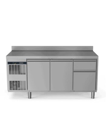 Zanussi Kølebord 440l Med Bagkant   Låger 1x 1x Skuffer