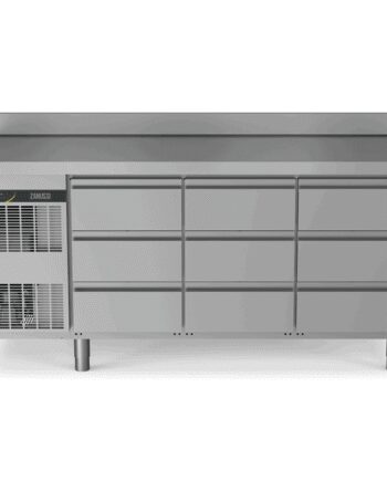 Zanussi Kølebord 440l Med Bagkant   Skuffer