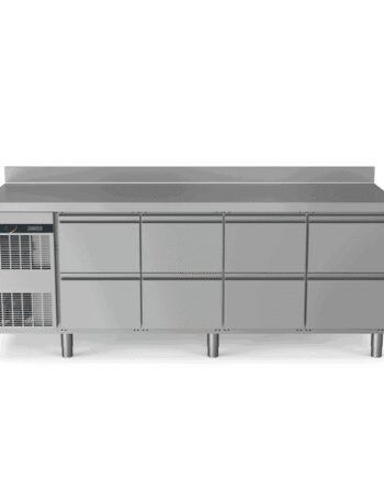 Zanussi Kølebord 590l Med Bagkant 8x  Skuffer
