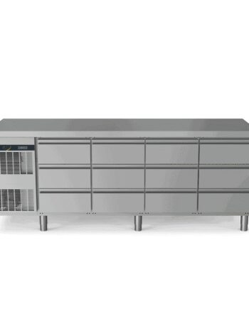 Zanussi Kølebord 440l 12x Skuffer