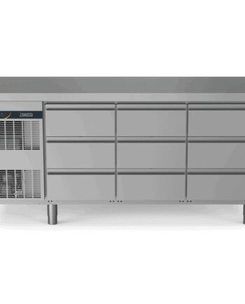 Zanussi Kølebord 440l 9x Skuffer
