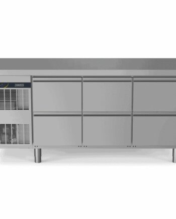 Zanussi Kølebord 440l 6x  Skuffer