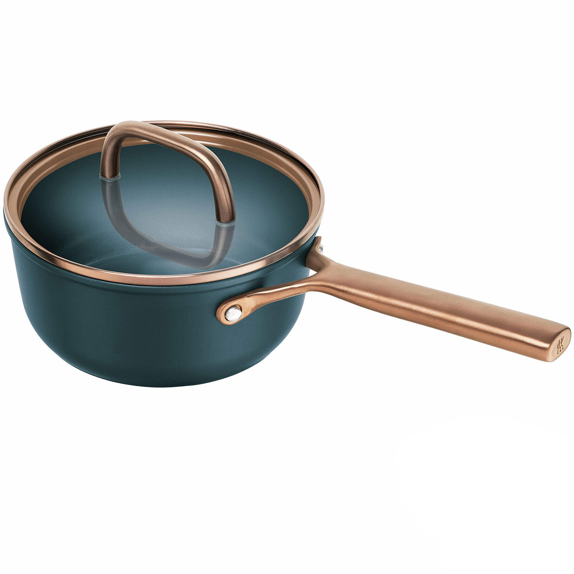 Zwilling Milano Gryde Med Glaslåg 18 Cm  Blå