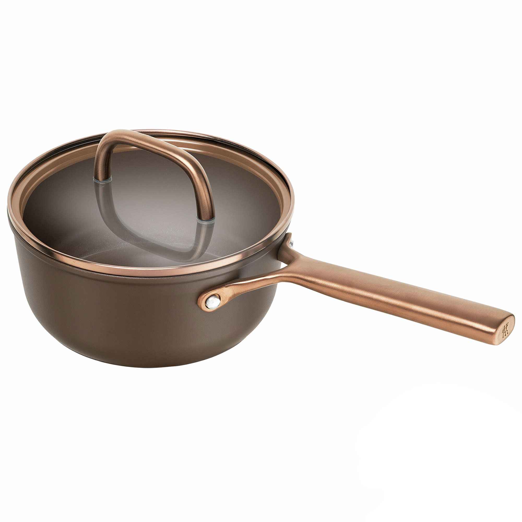 Zwilling Milano Gryde Med Glaslåg 18 Cm  Brun