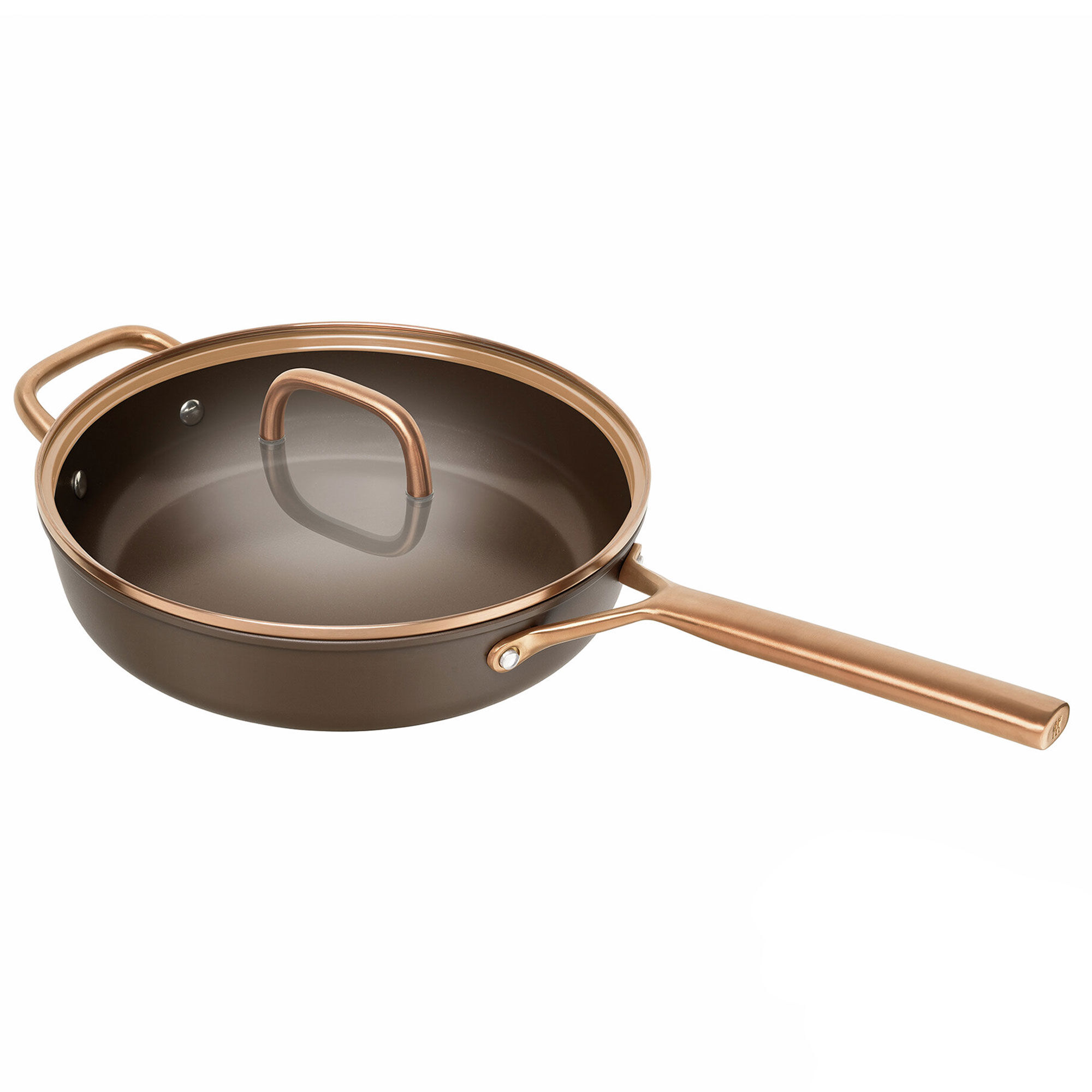 Zwilling Milano Traktørpande Med Glaslåg 28 Cm  Brun
