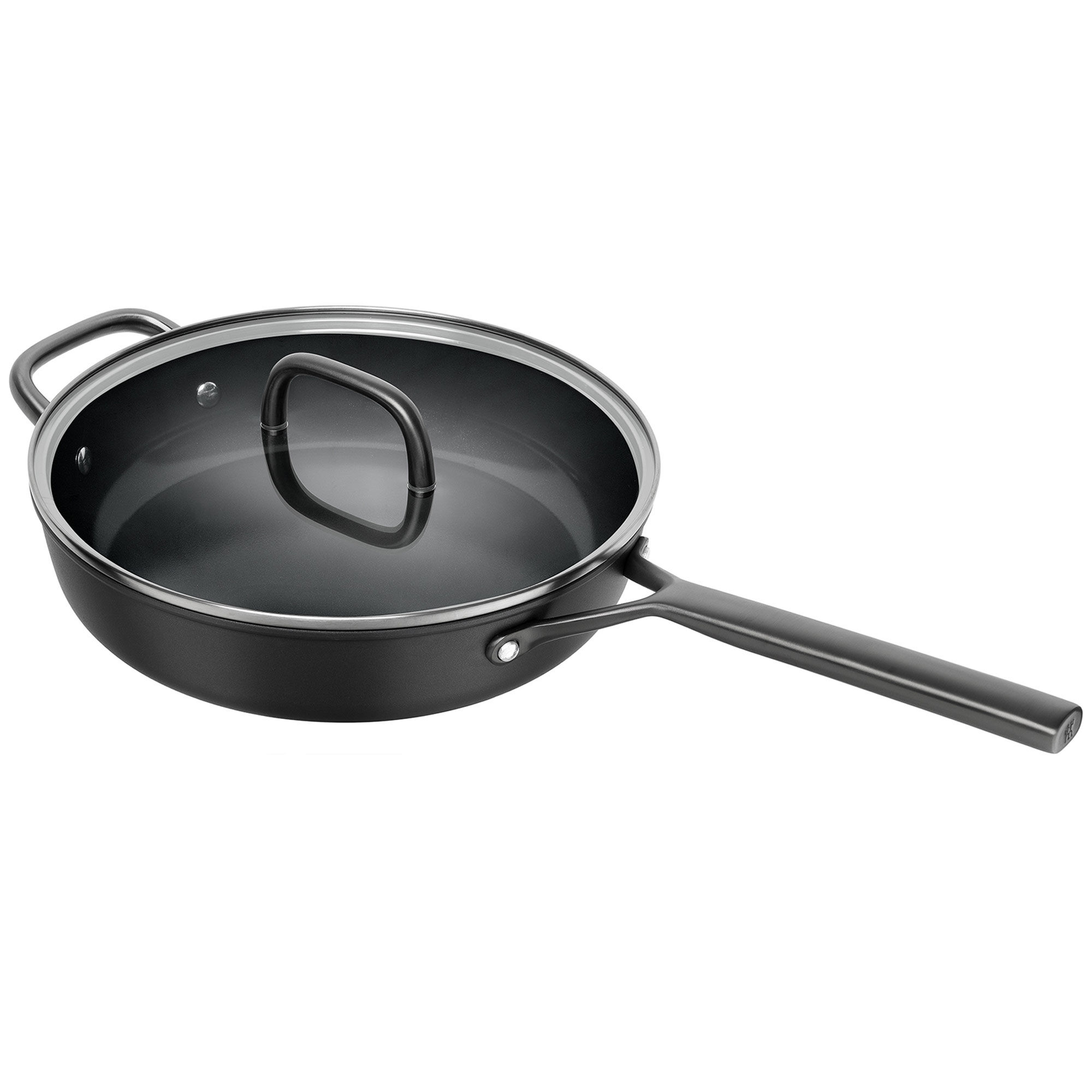 Zwilling Milano Traktørpande Med Glaslåg 28 Cm  Sort
