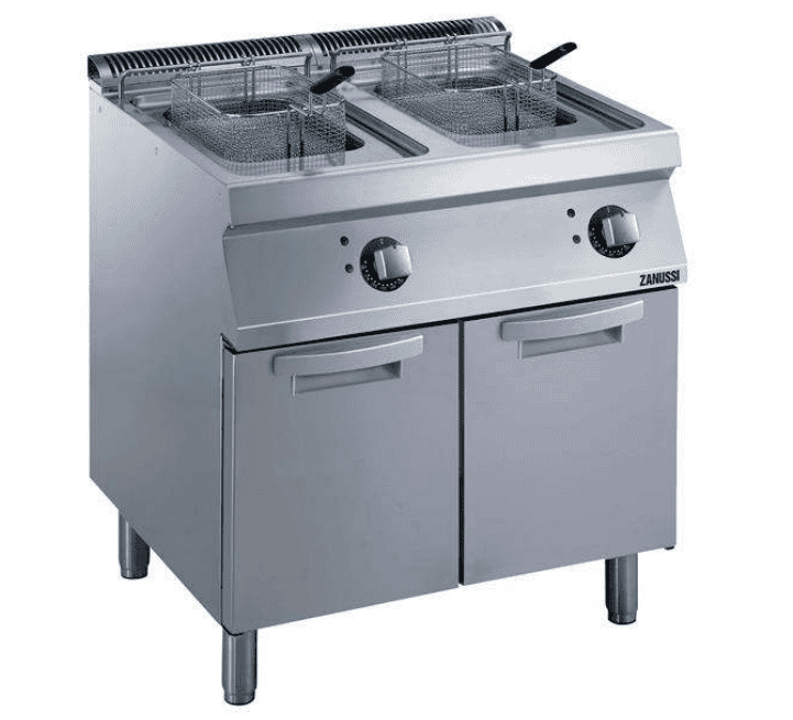 Friture Dobbelt Elektrisk Fritstående 2x7 Liter Evo700 Zanussi