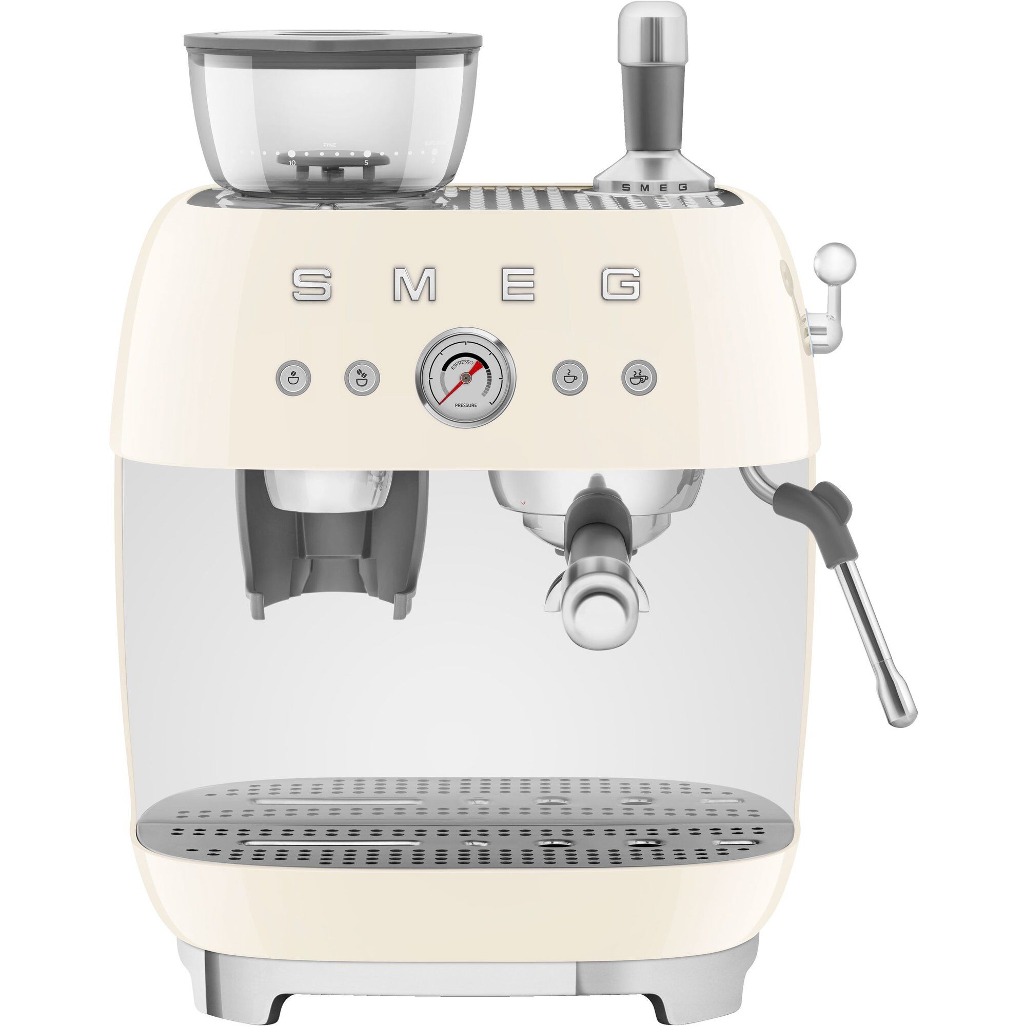 Egf03 Manuel Espressomaskine  Creme